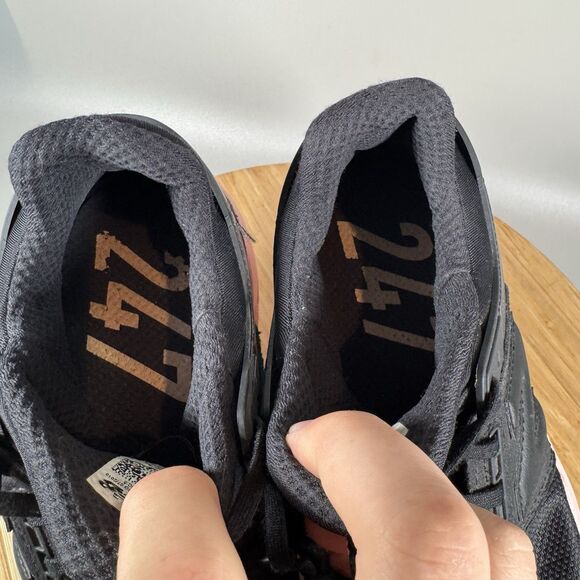 S New Balance Womens 247 WS247OA Black Pink Running Shoes Sneakers Size 9.5 - Picture 7 of 8